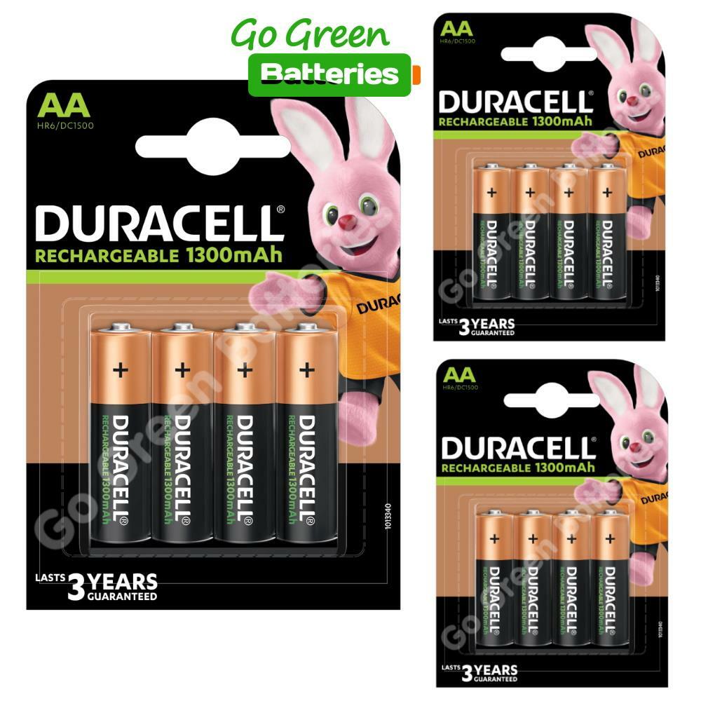 Duracell Aa 1300 Mah Rechargeable Batteries (Pack Of 4) S6890 - Image 16