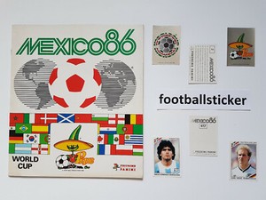 Album Panini Coupe Du Monde Mexico 1986 - 275 Figurines Collées - Réf. A151 - Occasion