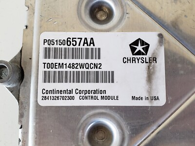 its926) 12 Chrysler 200 Engine Control Module ECM ECU OEM Computer  