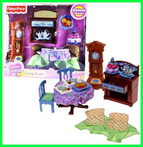 2005 Fisher Loving Family Deluxe Dining Room H7021 Rare For Sale Online Ebay