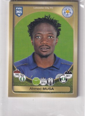 Panini Fifa 365 2017 Sticker Nr. 133 Ahmed Musa