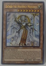 Trading Card Game Collectible Yu-Gi-Oh! Ehther The Heavenly Monarch Ultra Rare Card From Emperor Of Darkness Structure Deck TCG Ultra Rare Monarch Card Trading Card Game Collectible Yu-Gi-Oh! Ehther The Heavenly Monarch Ultra Rare Card From Emperor Of Darkness Structure Deck TCG Ultra Rare Monarch Card