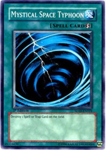 Mystical Space Typhoon SD10 - SD10-EN024 - Common - 1st Edition x3 - Near Mint