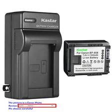 Kastar Battery Wall Charger for Canon BP-808 CG-800 & Canon FS20 FS21 Camcorder