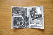 CARTOLINA PONTE NOSSA VALLE SERIANA VIAGGIATA 1956 SUBALPINA DD