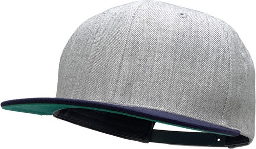 Premium Classic Snapback Wool Blend Plain Basic Cap Hat - Picture 72 of 139