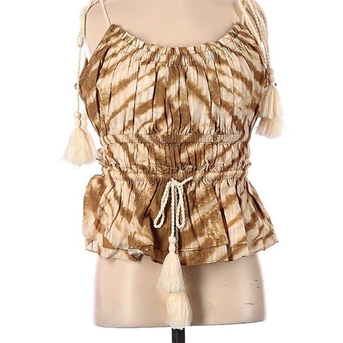NEW NWT Ulla Johnson Rio tie dye peplum top - Picture 3 of 5