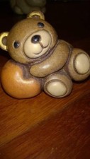 THUN TEDDY BERTO CON CUORE MARRONE (CONTATTATEMI PER INFO)