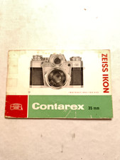 OEM CONTAREX Film Camera Original Instruction Manual