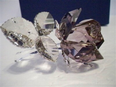 SWAROVSKI BLOSSOMING ROSE CRYSTAL BLUSH 1113884 | eBay