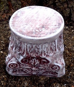 Riser Standfuss Mold Beton Giessen Garten Ornament Kurze Vogeltranke