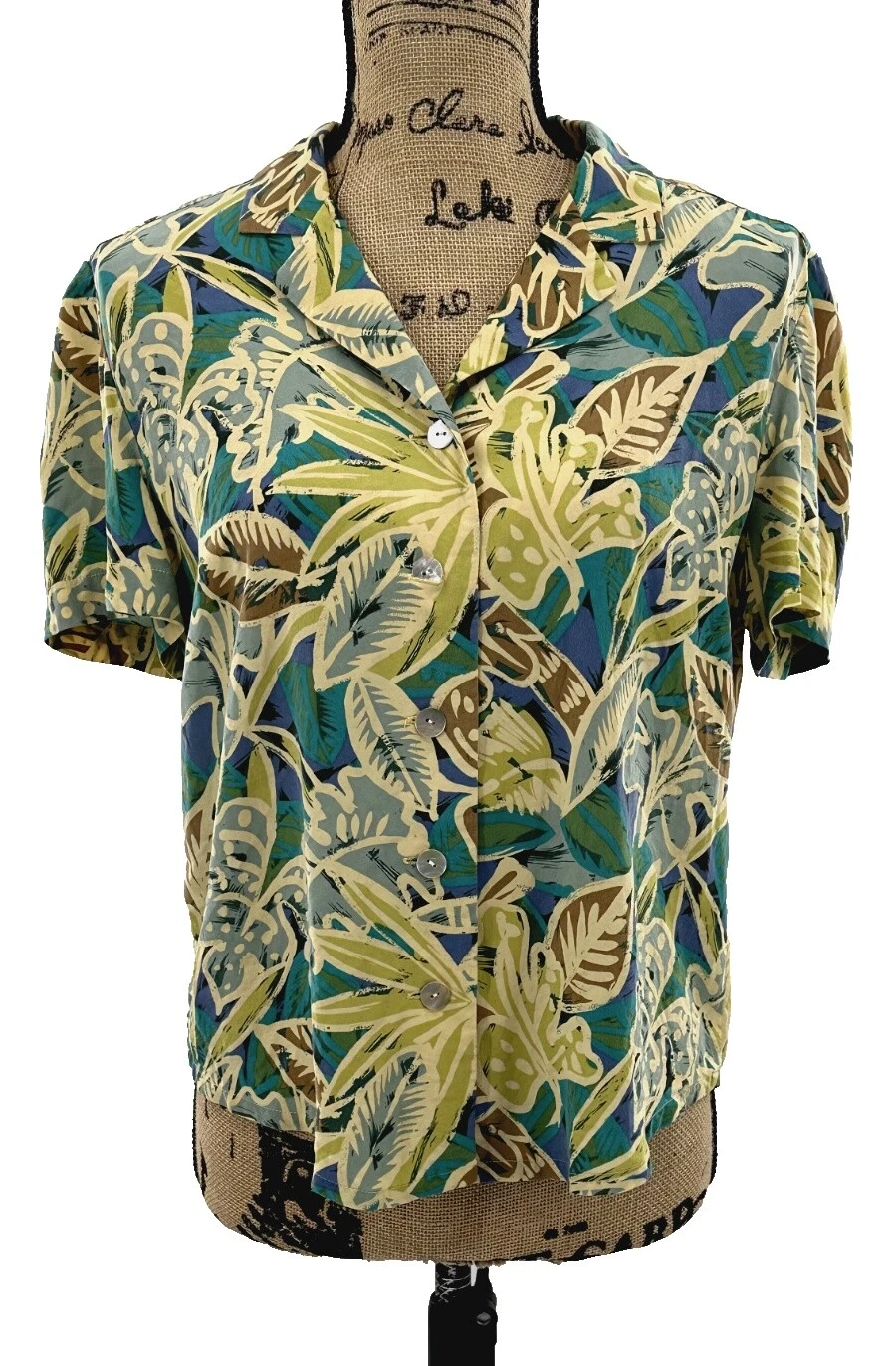 Top de flores de seda Maggy London para Mujeres