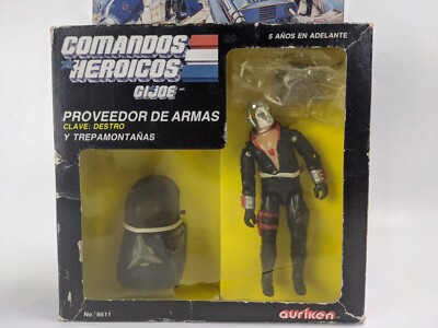 1985 Mexico Auriken Gijoe Destro & Pack Special Set Boxed Unused