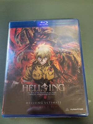 Hellsing Ultimate Vol. 5-8 Blu-ray/DVD, 2013, 5-Disc Set Factory Sealed