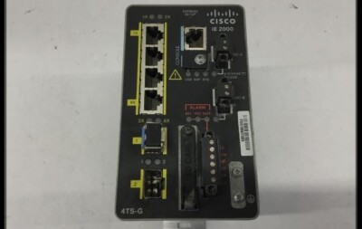 Cisco IE-2000-4TS-L V01 Industrial Ethernet Network Switch