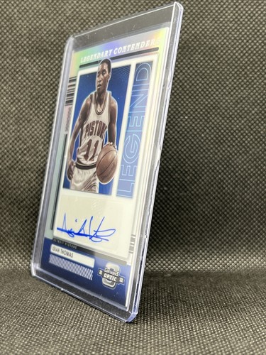 2021-22 Panini Contenders Optic Isiah Thomas Legendary Contenders Auto #74/99 - Picture 3 of 6