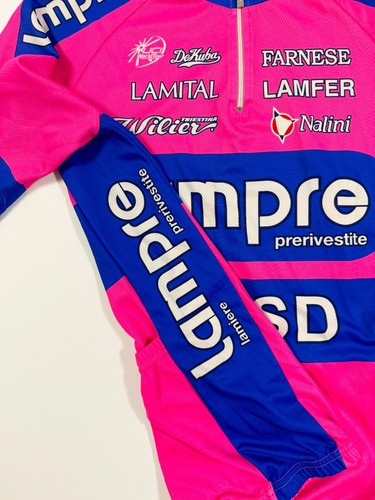NALINI LAMPRE ISD UAE TEAM EMIRATES UCI TOUR CYCLING JERSEY SHIRT MAILLOT SIZE M - Picture 8 of 9