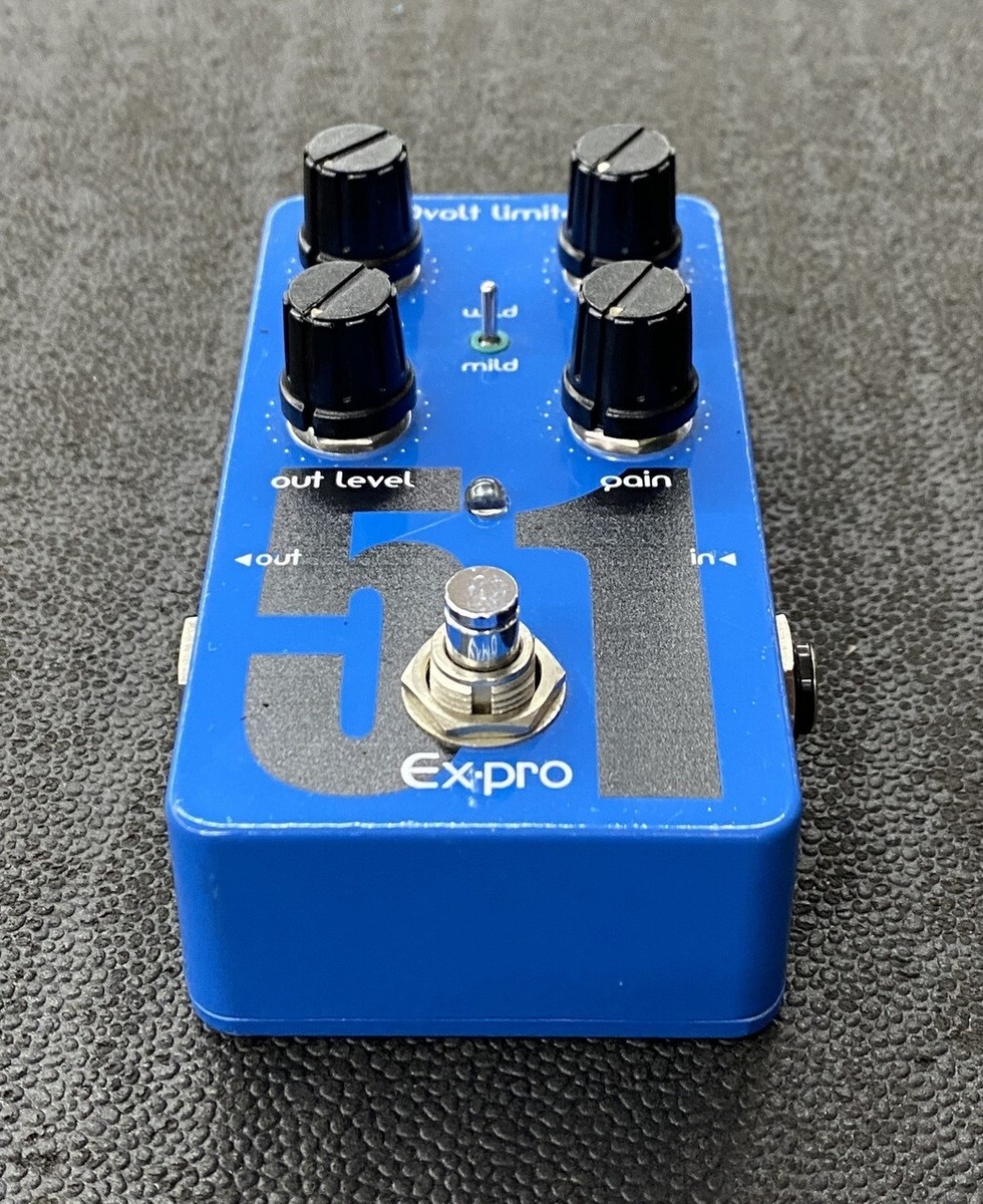 USED Ex-pro 30volt OVERDRIVE Limited Overdrive Effect Pedal