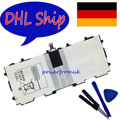 Akku T4500E 6800mAh für SAMSUNG GALAXY TAB 3 10.1 INCH GT-P5210 +Free Tools DEU