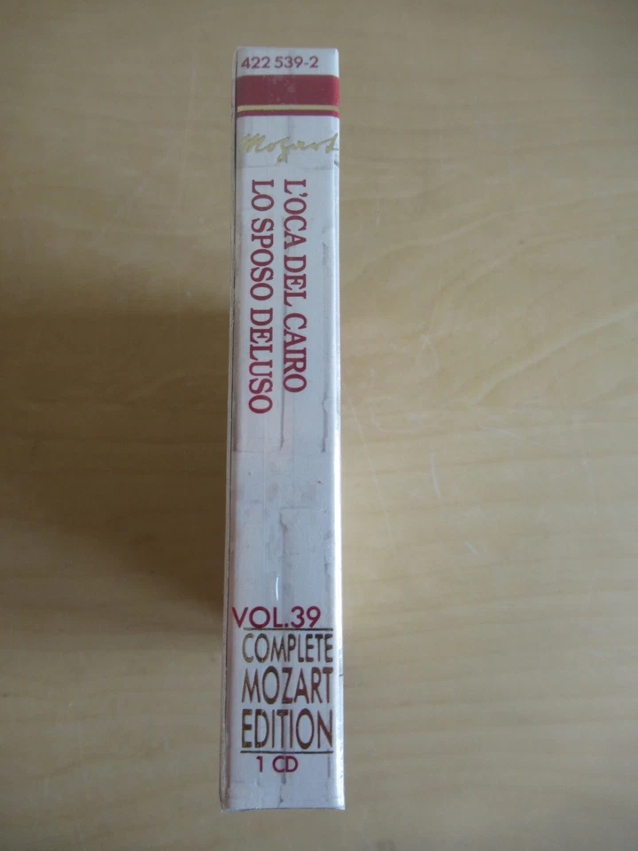 Edition Mozart-L´Oca Del Cairo-Lo Sposo Deluso-sealed Philips 1er CD Box-Vol.39 - Bild 3 von 4