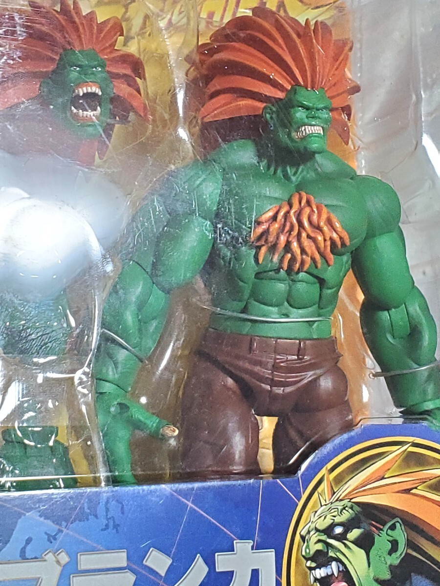SOTA TOYS CAPCON STREET FIGHTER Blanka Blister Action Figure