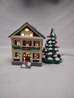 Ridgewood Snowhouse Dept 56 Vintage 1987 Porcelain Christmas Village