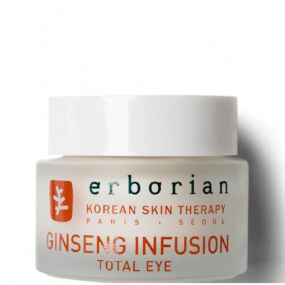 ERBORIAN Ginseng Infusion insgesamt glättende & pflegende Augencreme 15ml *NEU*