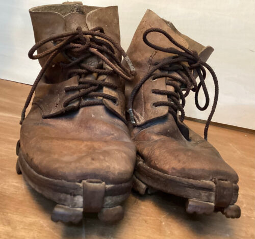 Anciennes chaussures de ski originales armée japonaise Seconde Guerre mondiale marine impériale militaire IJA IJN RARE ! - Photo 1 sur 10