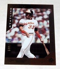 2003 Donruss Team Heroes Stat Line 65 Eddie Murray (#/124)  $.99 Shipping!