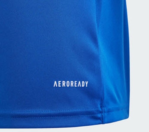 Adidas Youth FORTORE 23 T-Shirts Run Blue Soccer Casual Kid Tee Shirt IQ3207 - Picture 5 of 5