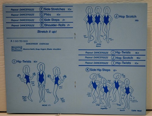 "Dancersize Look Good Have Fun Feel Fit" Carol Hensel Vintage Records VNJ 7701 - Picture 5 of 9