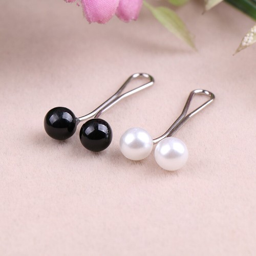 12pcs Drop Pearls Pin Muslim Women Shawl Scarf Scarves Hijab Clips Brooch Pins - Picture 20 of 25