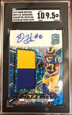 2019 Spectra DARRELL HENDERSON Neon Blue Prizm RPA RC AUTO /99 SGC 9.5/10 POP 1