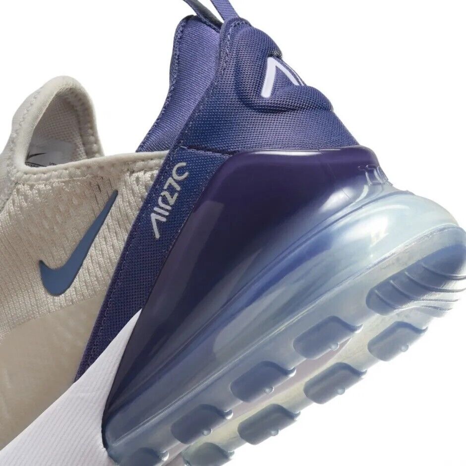 NEW Women's Size 5.5 Nike Air Max 270 Light Bone Blue FQ8783 NEW Women's Size 5.5 Nike Air Max 270 Light Bone Blue FQ8783