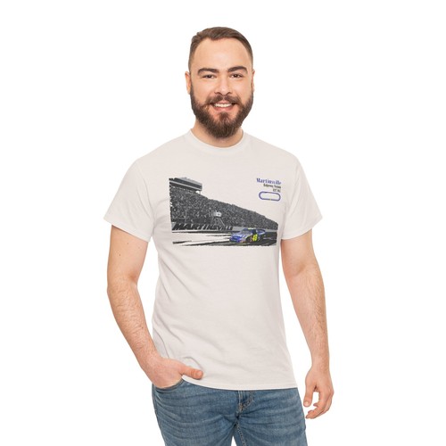 Jimmie Johnson Racing T-Shirt NASCAR Martinsville Speedway Race Track Tee Gift - Picture 32 of 61
