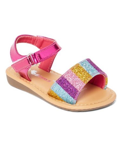 Baby Infant Toddler Girls Multicolor Sandals Size 1-6 - Picture 2 of 5