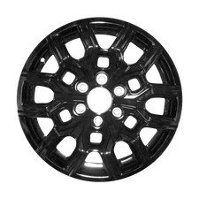 Reconditioned Painted Gloss Black Aluminum Wheel 18 x 8.5
