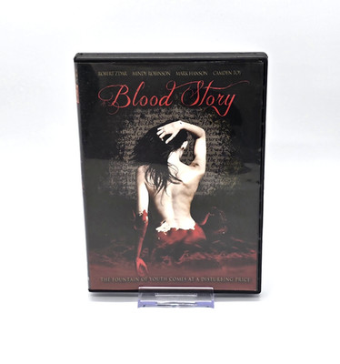 Blood Story DVD 2015 Horror Erotic Mindy Robinson Robert Zdar - OOP, Pre-rental