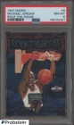 1997 Hoops Michael Jordan HOF Rock The House Card #6 PSA 8 NM-MT