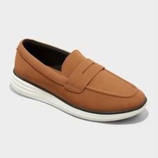 Goodfellow Co Men's 8 Brown Cognac Kobi Hybrid Loafer Sneakers Comfort Shoes