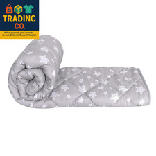 Baby Blanket for Boys and Girls, Soft Cozy Toddler Comforter Quilted with Grey S