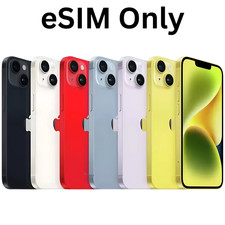 Apple iPhone 14 Plus eSIM 128GB 256GB 512GB Unlocked iOS Smartphone All Color A+