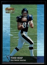 Todd Heap 2001 Bowman's Best Rookie Card /1499 #136. rookie card picture