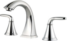 Stylish Pasadena Widespread Bathroom Sink Faucet in Polished Chrome Finish
