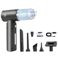 DE 2in1 Handstaubsauger 9500Pa Kabelloser Handstaubsauger Mini Autostaubsauger;