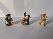 Ü-Ei Figuren ARISTOCATS 1989 - 3 Figuren 