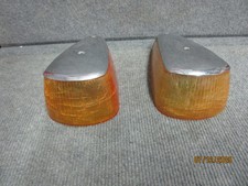 2 Vw Super Beetle Hella Turn Signal Lens Chrome 2 Vw Super Beetle Hella Turn Signal Lens Chrome