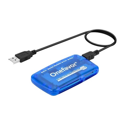 SmartMedia USB Multi Card Reader Adapter All-in-1 for SM CF SD Memory Cards