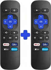 2 Pack Replacement Remote for Roku-Box-Express-Player-Premiere - NOT for Any T