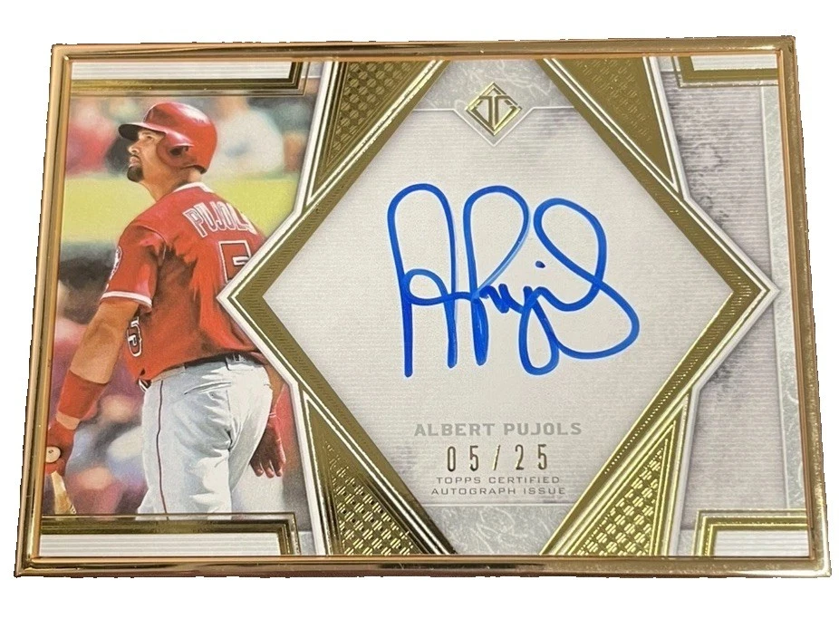 Albert Pujols Autograph Baseball Cards for sale | eBay